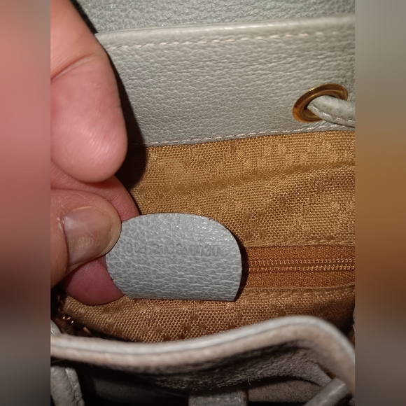 Gucci suede and leather small backpack - Picture 5 of 5